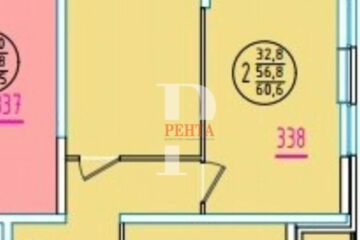 2-к квартира, 60,6 м², 10/20 эт.