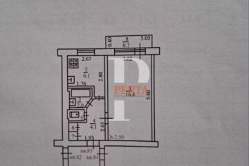 1-к квартира, 30 м², 3/5 эт.