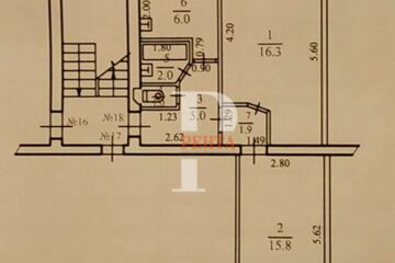 2-к квартира, 48 м², 1/5 эт.