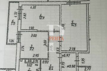 1-к квартира, 50,1 м², 9/20 эт.