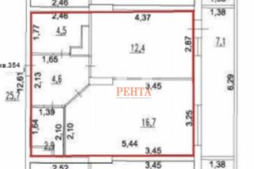 1-к квартира, 40,8 м², 13/16 эт.